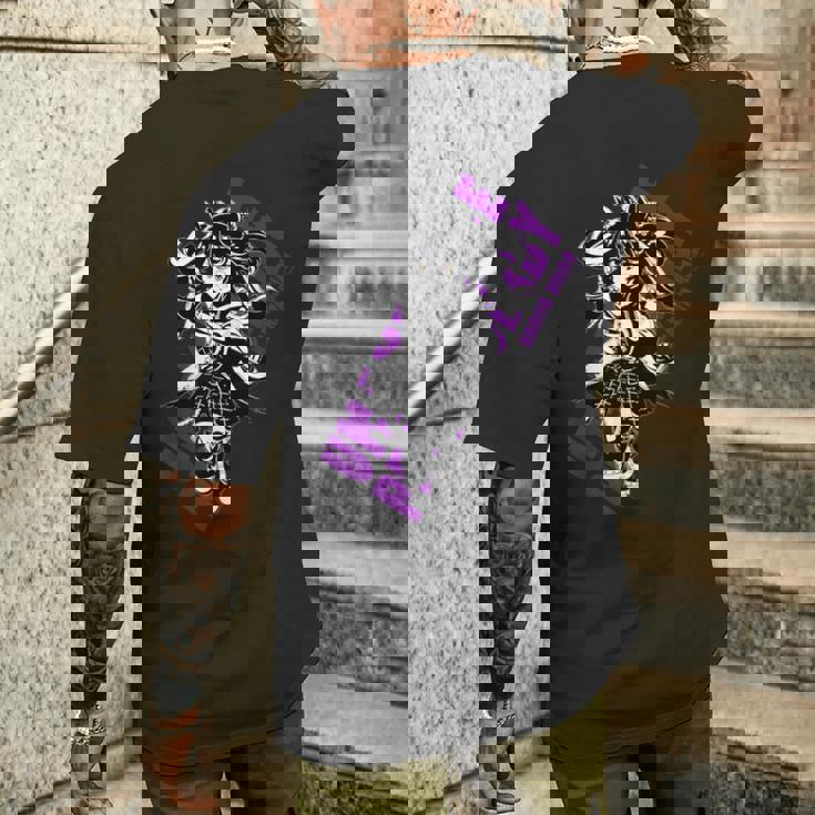 ウマ娘 プリティーダービー ナリタブライアン メンズTシャツ バックプリント 彼への贈り物