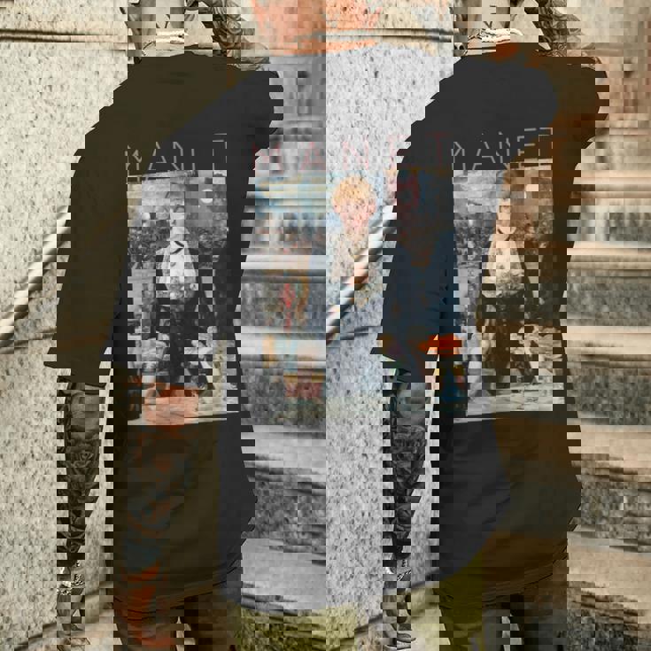 エドゥアール・マネ フォリー・ベルジェールのバー 長袖tシャツ メンズTシャツ バックプリント 彼への贈り物