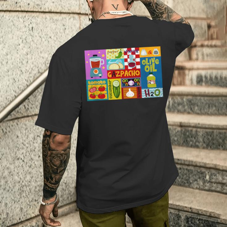 ガスパチョブランチ アンダルシア メンズTシャツ バックプリント 彼への贈り物