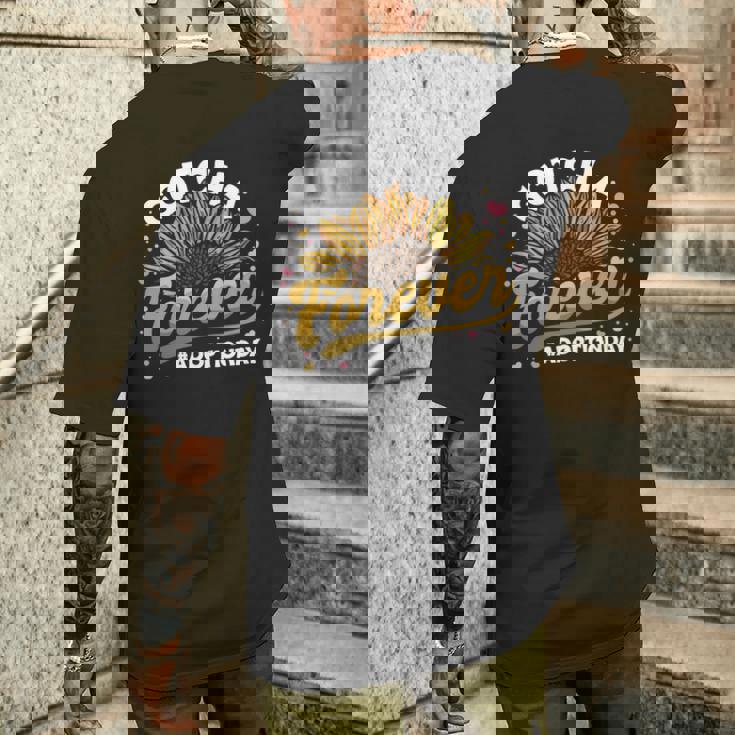 ガッチャ・フォーエバー採用のお知らせ ガッチャ・デー ひまわり 長袖tシャツ メンズTシャツ バックプリント 彼への贈り物