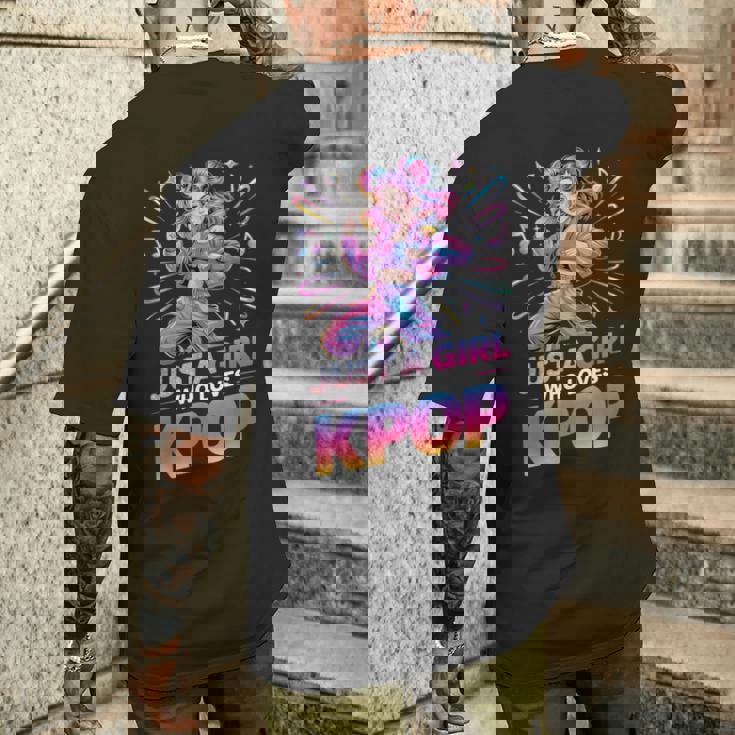 ガールズ K-Pop メンズTシャツ バックプリント 彼への贈り物