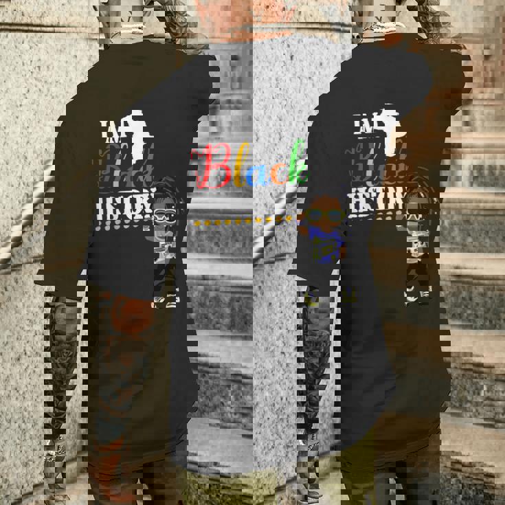 キッズ アイ・アム・ブラック・ヒストリー・シャツキッズガールズブラック・ヒストリー・マンス用 メンズTシャツ バックプリント 彼への贈り物