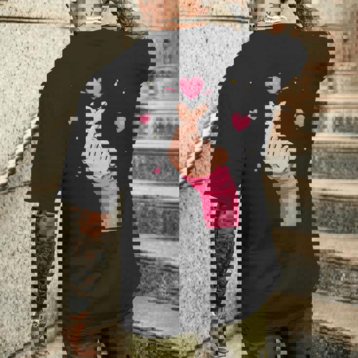 メンズ レディース キッズ グラフィックデザイン バレンタイン ハート ラブ メンズTシャツ バックプリント 彼への贈り物