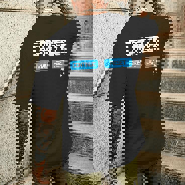 キャリアリセット転職 メンズTシャツ バックプリント 彼への贈り物