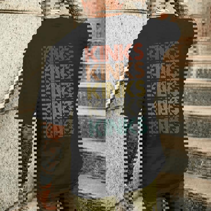 キンクス ヴィンテージ レトロ 長袖tシャツ メンズTシャツ バックプリント 彼への贈り物