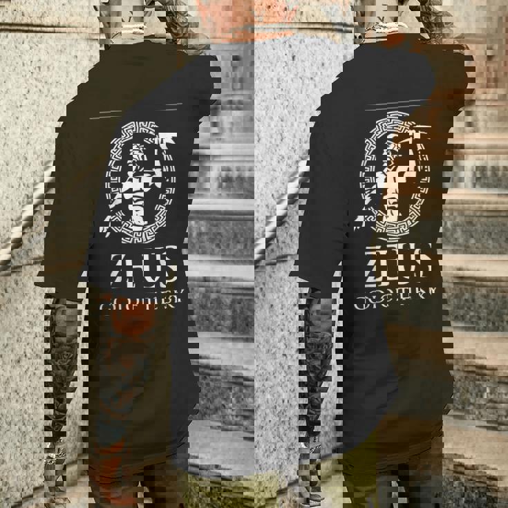 ギリシャ神話ギフト メンズTシャツ バックプリント 彼への贈り物