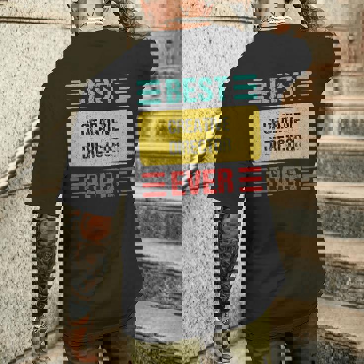 クリエイティブディレクター メンズTシャツ バックプリント 彼への贈り物