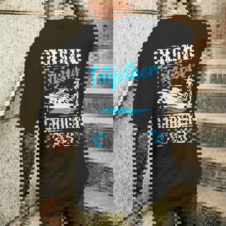 クルージング トゥギャザー ファミリー マッチング クルーズ旅行 カリブ海 2026 メンズTシャツ バックプリント 彼への贈り物