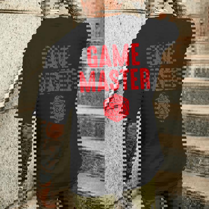 ゲームマスター メンズTシャツ バックプリント 彼への贈り物