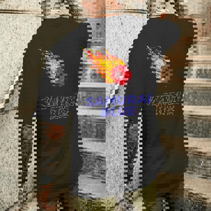 サムライブルーamurai Blue 日本サッカー代表 メンズTシャツ バックプリント 彼への贈り物