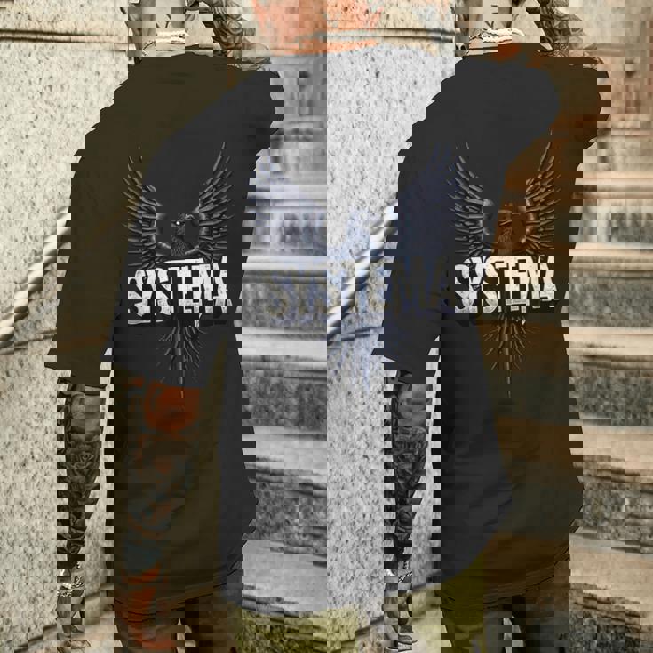 システマ メンズTシャツ バックプリント 彼への贈り物