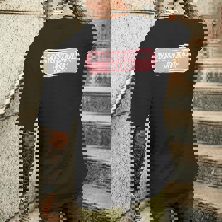 スノーボード ママ スノーボード 母の日 親 ママ ママ 長袖tシャツ メンズTシャツ バックプリント 彼への贈り物