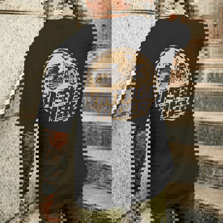 スーパーカブ C100 原付バイク ヴィンテージ ライダー レトロジャパン 長袖tシャツ メンズTシャツ バックプリント 彼への贈り物