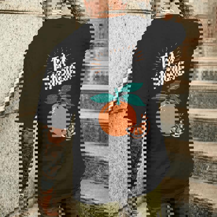 チーム タンジェリン メンズTシャツ バックプリント 彼への贈り物