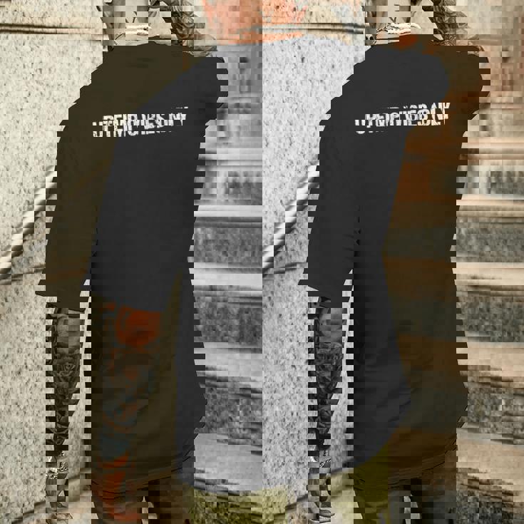 テクノ・ハードコア Uptempoibes ギャバー スピードコア メンズTシャツ バックプリント 彼への贈り物