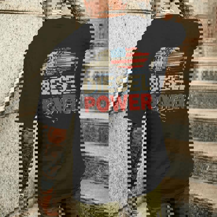 ディーゼルパワーシャツ ディーゼルトラックアクセサリー ディーゼル整備士 長袖tシャツ メンズTシャツ バックプリント 彼への贈り物