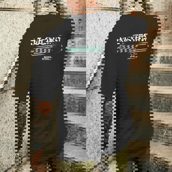 データサイエンティスト 読み込み学習データサイエンス。 メンズTシャツ バックプリント 彼への贈り物