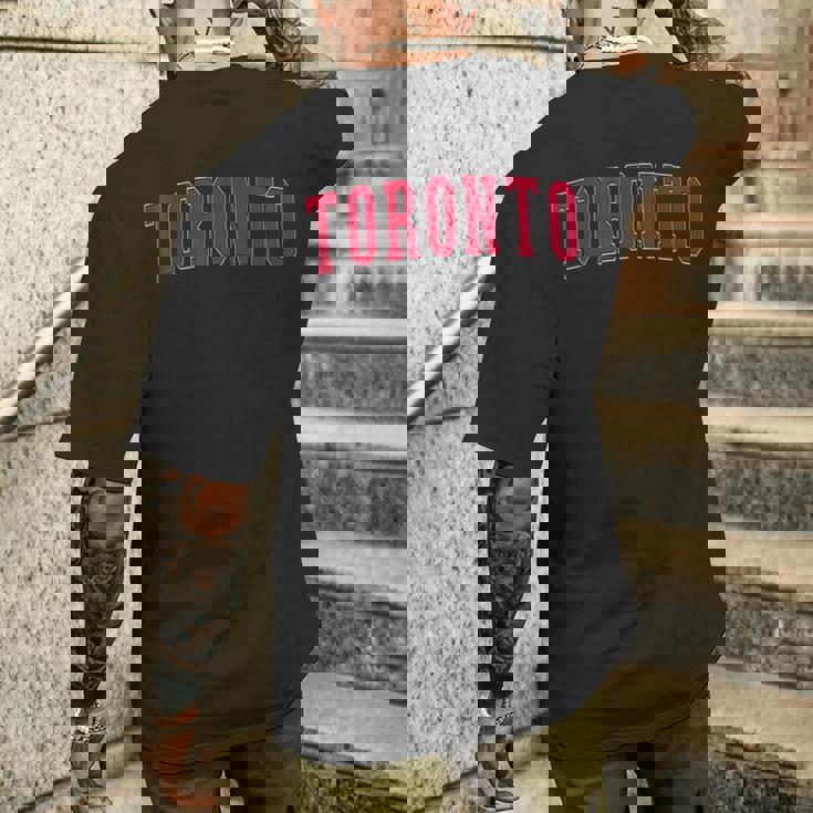 トロント カナダ 恋人 カナダのバケーション お土産 トロント メンズTシャツ バックプリント 彼への贈り物