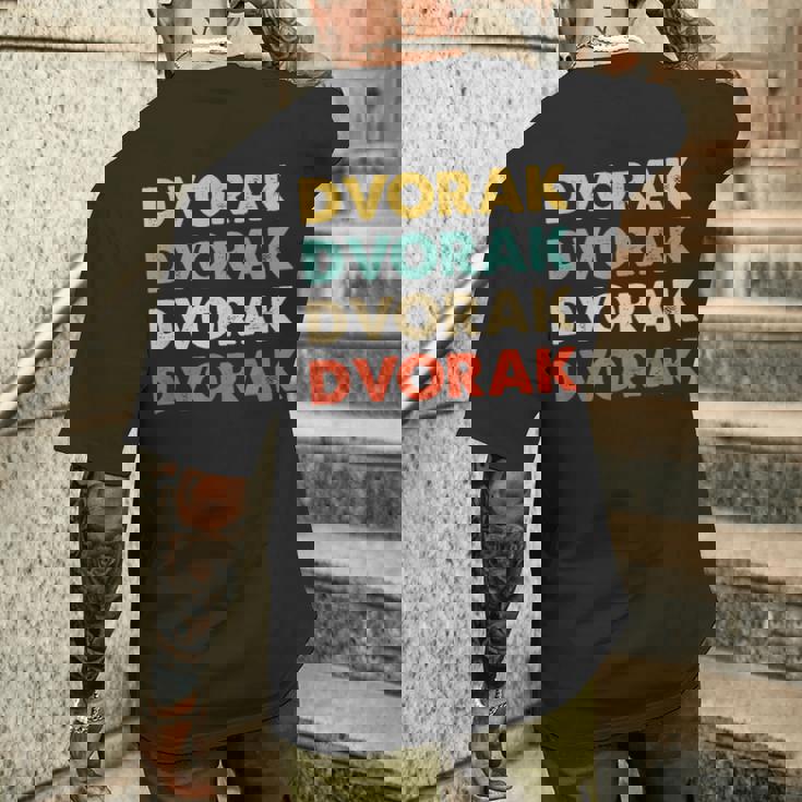 ドヴォルザーク名 メンズTシャツ バックプリント 彼への贈り物