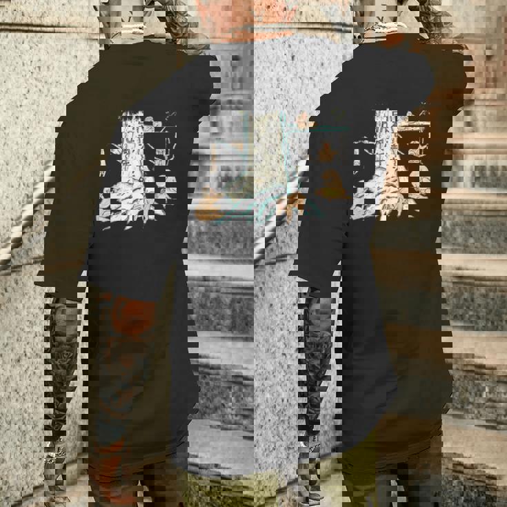 ニホンザル 感謝祭2026 メンズTシャツ バックプリント 彼への贈り物