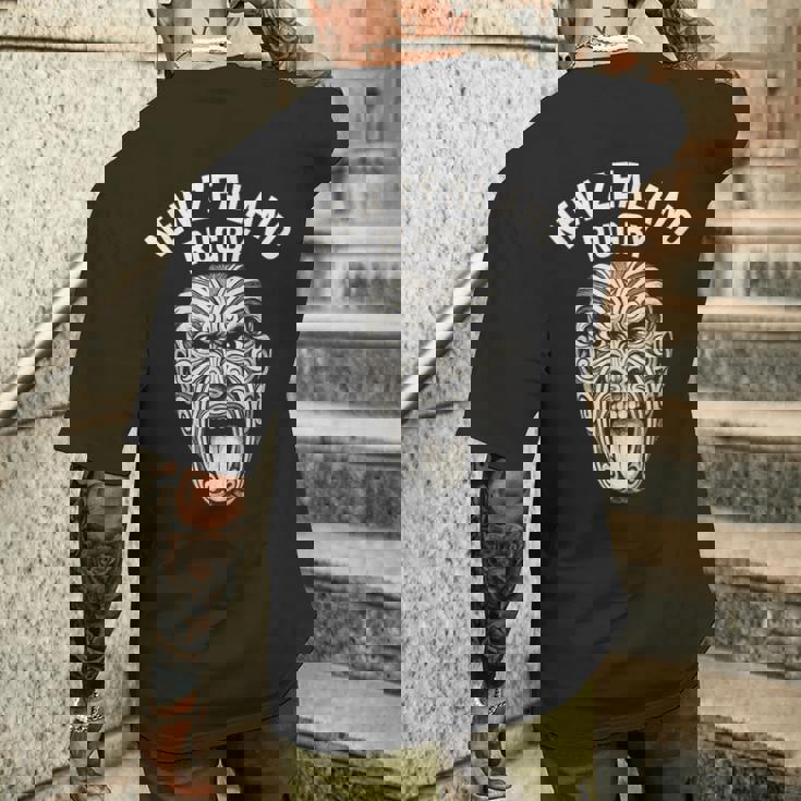 ニュージーランドラグビー マオリハカ メンズTシャツ バックプリント 彼への贈り物