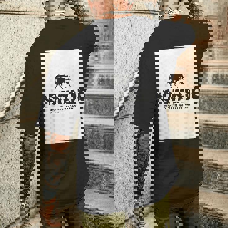 ノーマディック メンズTシャツ バックプリント 彼への贈り物