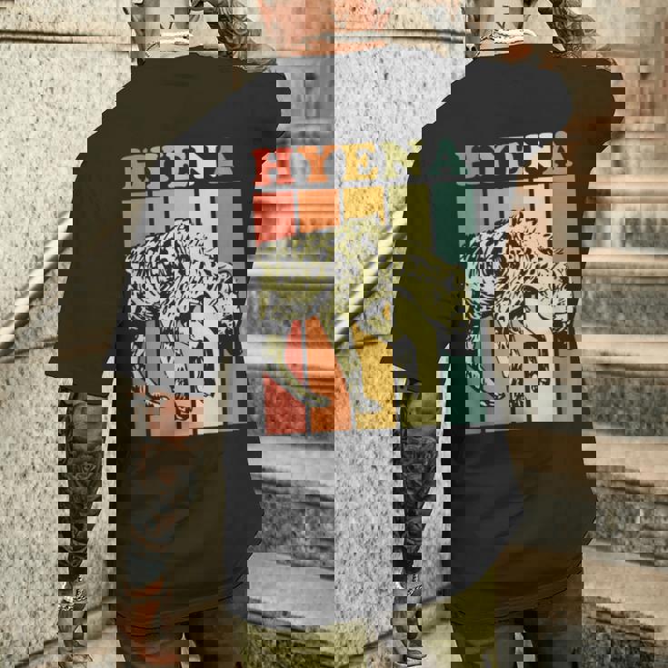 ハイエナ メンズTシャツ バックプリント 彼への贈り物