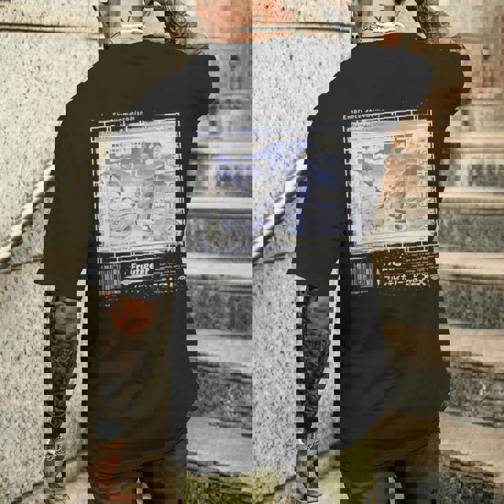 ハーフトーン Frutiger エアロファッションコレクション 長袖tシャツ メンズTシャツ バックプリント 彼への贈り物