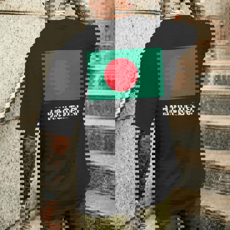 バングラデシュ バングラデシュ国旗 長袖tシャツ メンズTシャツ バックプリント 彼への贈り物