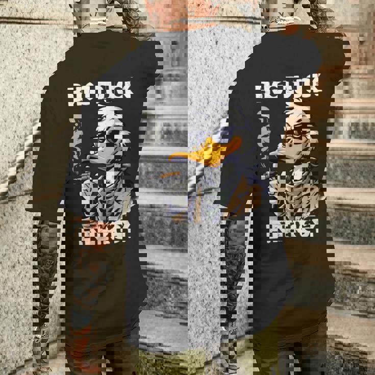 ビッグダックエナジー 長袖tシャツ メンズTシャツ バックプリント 彼への贈り物