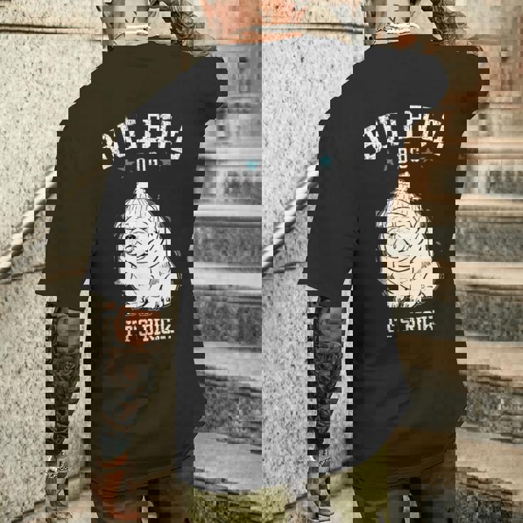 ブルブルドッグ メンズTシャツ バックプリント 彼への贈り物