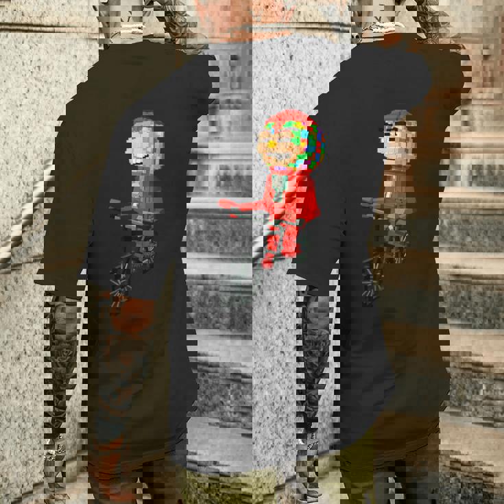 ブレインロットシークレットレア10億個を盗む メンズTシャツ バックプリント 彼への贈り物