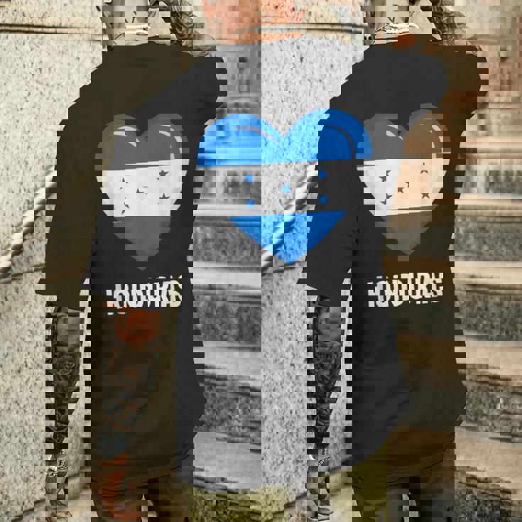 ホンジュラス国旗シャツ メンズTシャツ バックプリント 彼への贈り物