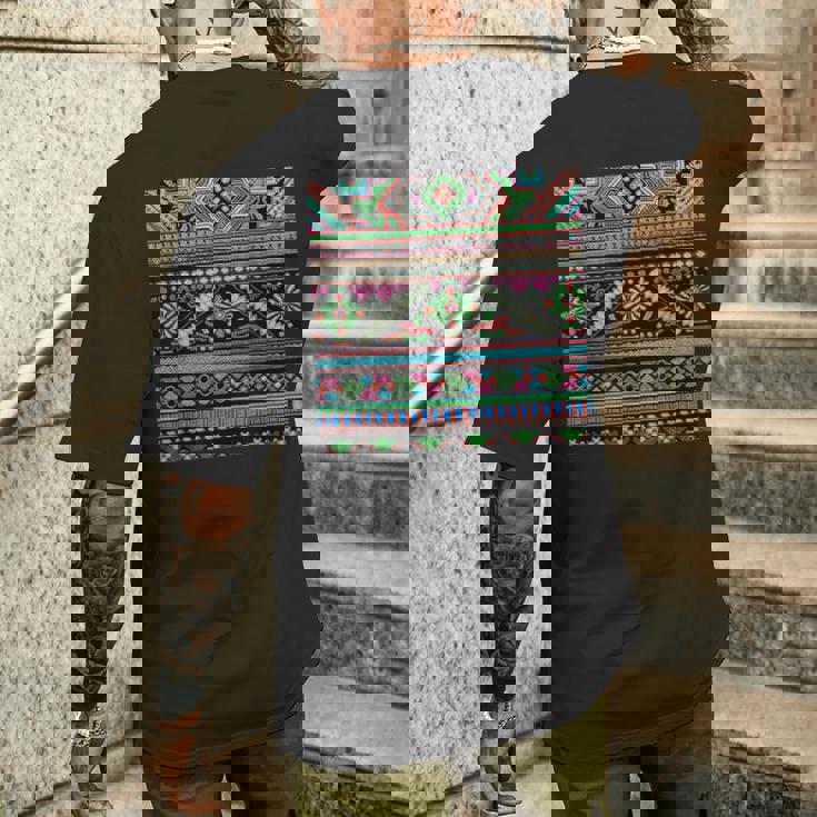 ミャオ族デザイン メンズTシャツ バックプリント 彼への贈り物