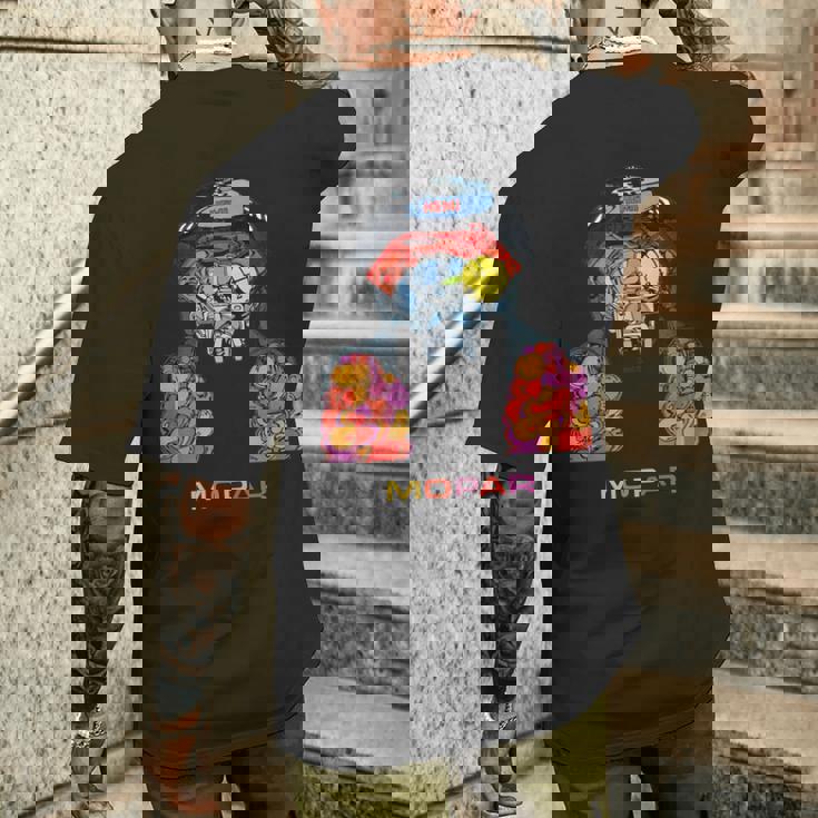 モパー426ヘミデザイン メンズTシャツ バックプリント 彼への贈り物