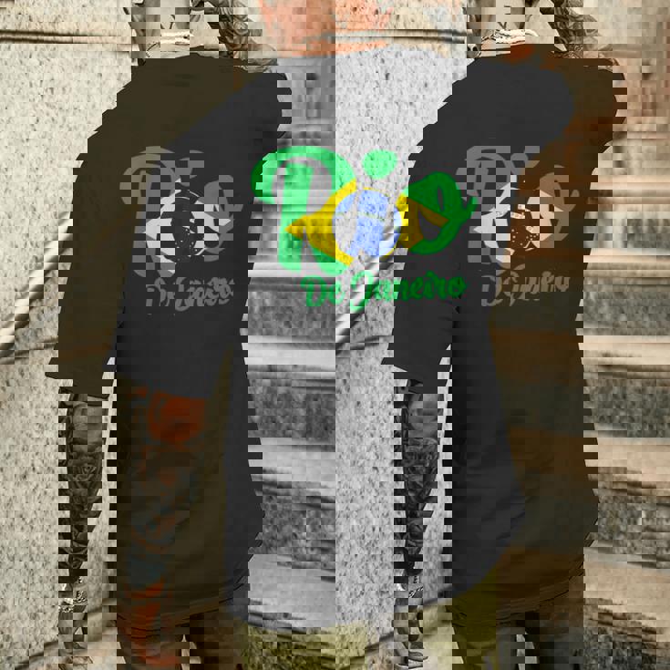 リオデジャネイロ ブラジル お土産 ブラジル メンズTシャツ バックプリント 彼への贈り物