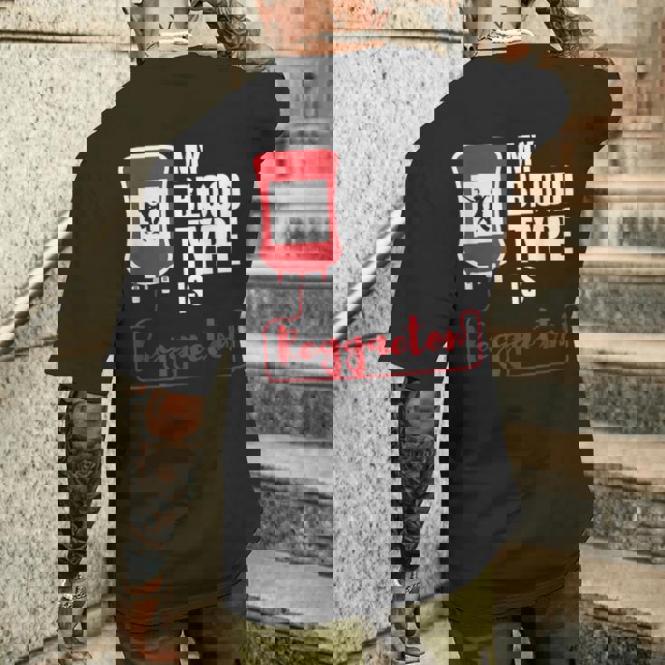 レゲトン ギフト ラテン ダンス ダンス ダンサー レゲトン メンズTシャツ バックプリント 彼への贈り物