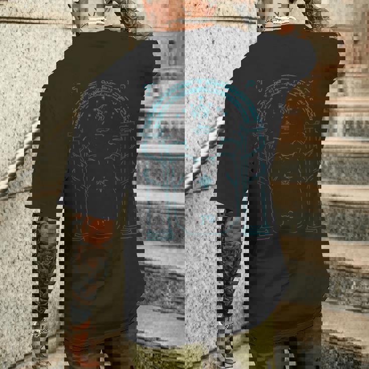 ロード・オブ・ザ・リング ドゥリンのドア メンズTシャツ バックプリント 彼への贈り物