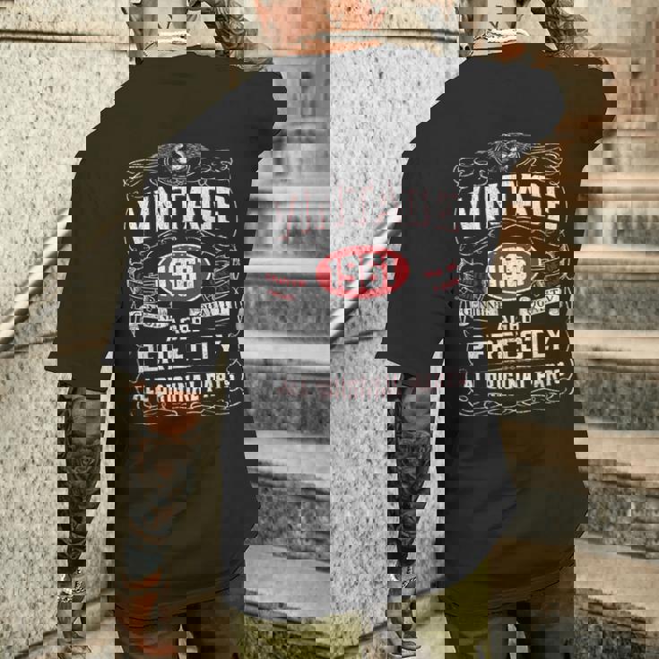 ヴィンテージ 1961 還暦 62歳 1961年生まれ メンズTシャツ バックプリント 彼への贈り物