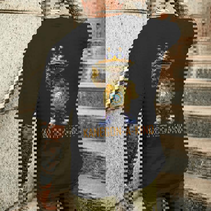 大怪獣ラッシュ ウルトラフロンティア カネゴン・ア・キンド メンズTシャツ バックプリント 彼への贈り物