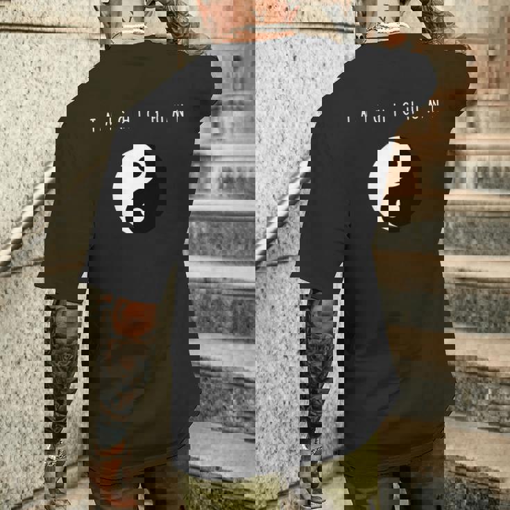 太極拳 長袖tシャツ メンズTシャツ バックプリント 彼への贈り物