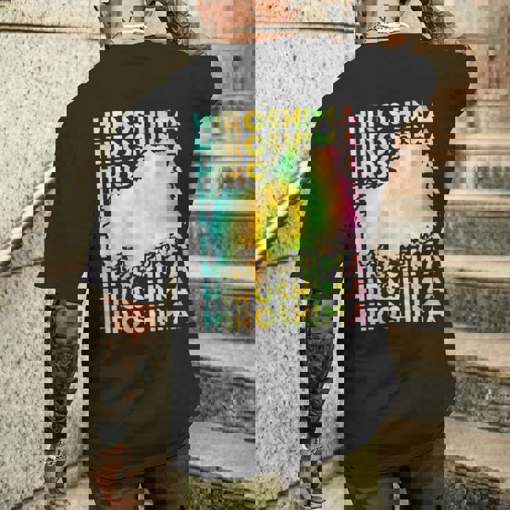 広島 面白tシャツ 広島県 面白いtシャツ 文字入り メンズ おもしろ 面白い 服 オリジナル おもしろグッズ ネタ メンズTシャツ バックプリント 彼への贈り物