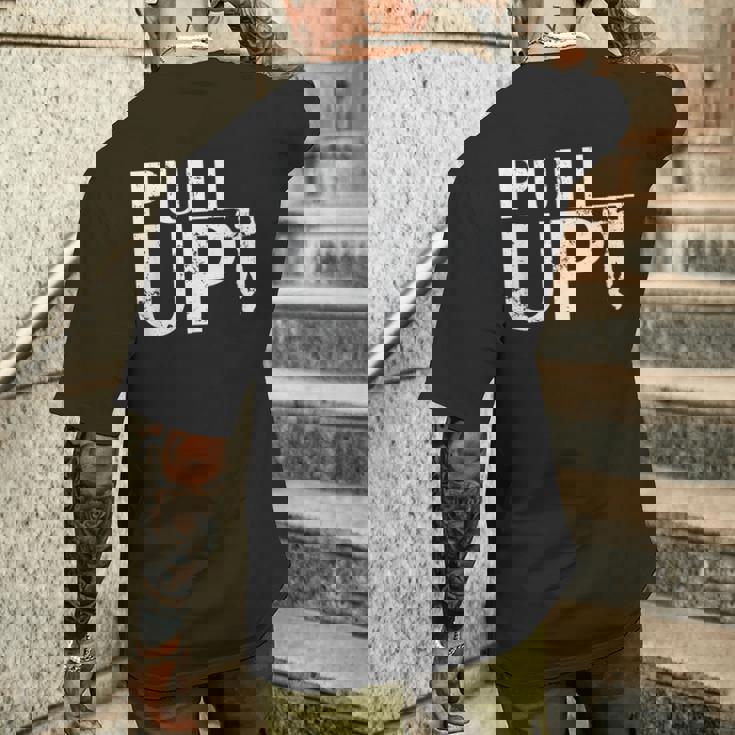 懸垂体操フィットネス メンズTシャツ バックプリント 彼への贈り物