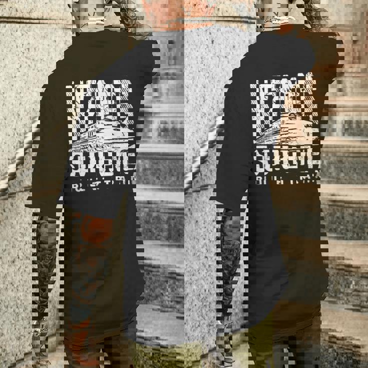 新幹線 新幹線 N700s 日本高速鉄道 メンズTシャツ バックプリント 彼への贈り物