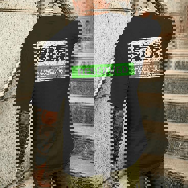 日本列車予約シート標識 新幹線 メンズTシャツ バックプリント 彼への贈り物