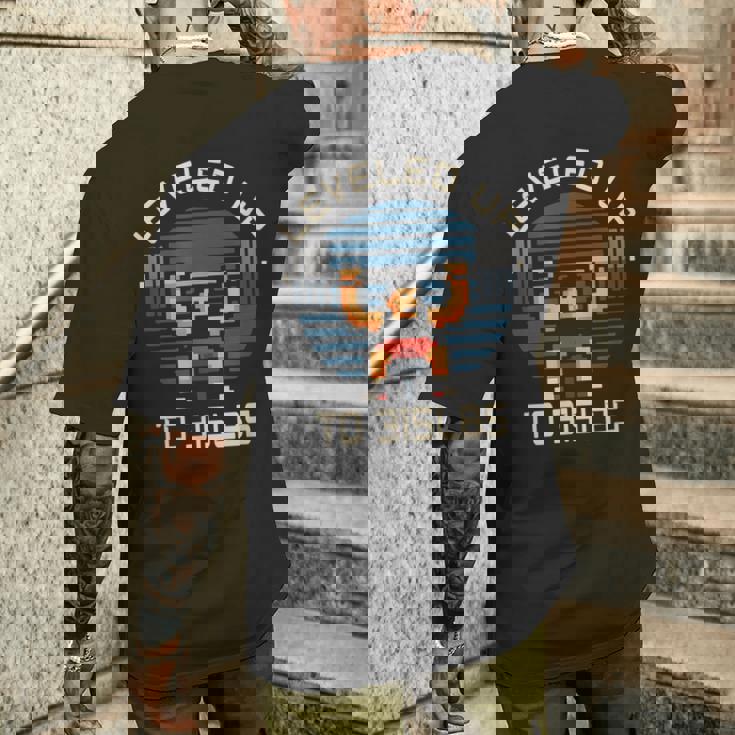 最大330ポンドのベンチプレスゲーマーフィットネスレベル。 メンズTシャツ バックプリント 彼への贈り物