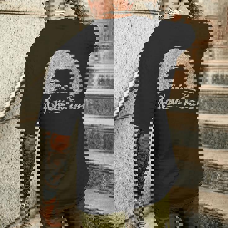 母熊 メンズTシャツ バックプリント 彼への贈り物