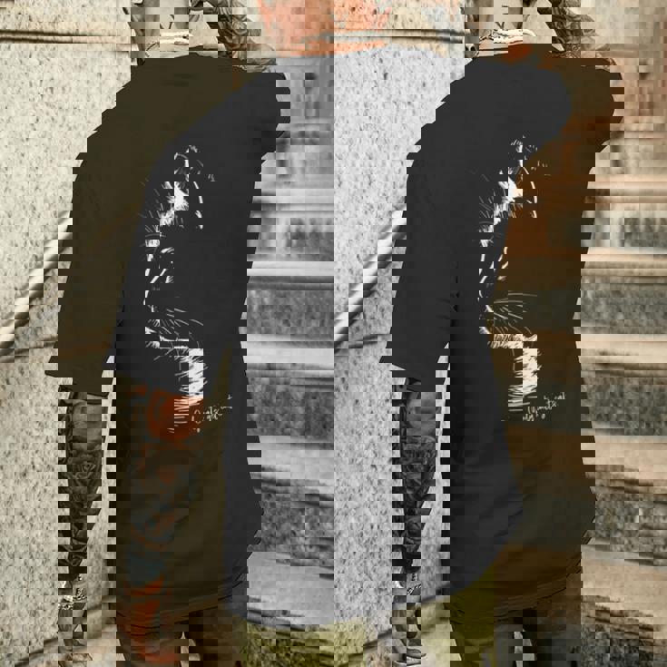 猫の気持ちは猫にしか分からない 長袖tシャツ メンズTシャツ バックプリント 彼への贈り物