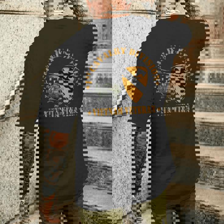 第1空騎兵師団 ベトナム 退役軍人 Uh1 ガンシップパパ 長袖tシャツ メンズTシャツ バックプリント 彼への贈り物