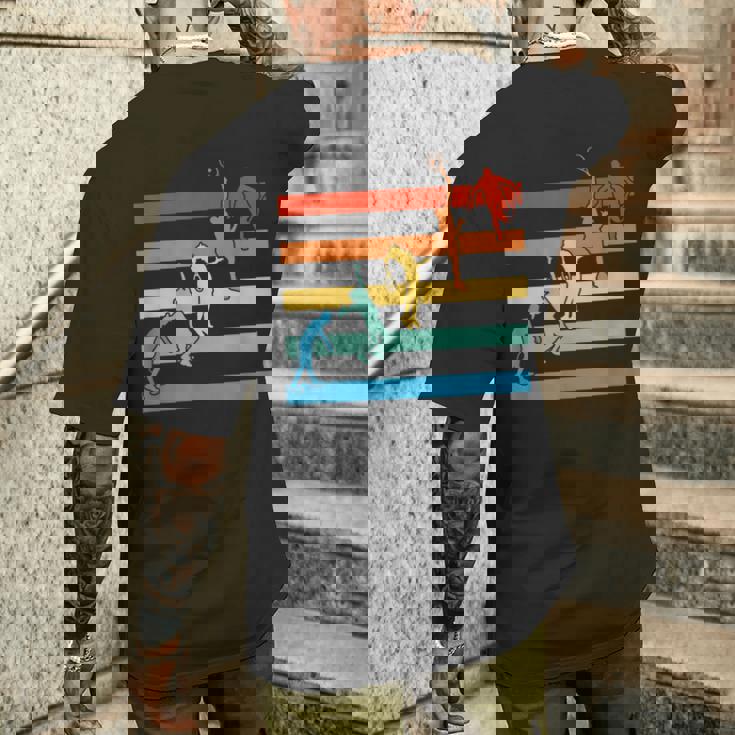 面白いtシャツ テニス おもしろ 服 ネタ メンズ テニス部 おもしろグッズ 大人 子供 ストライプ メンズTシャツ バックプリント 彼への贈り物